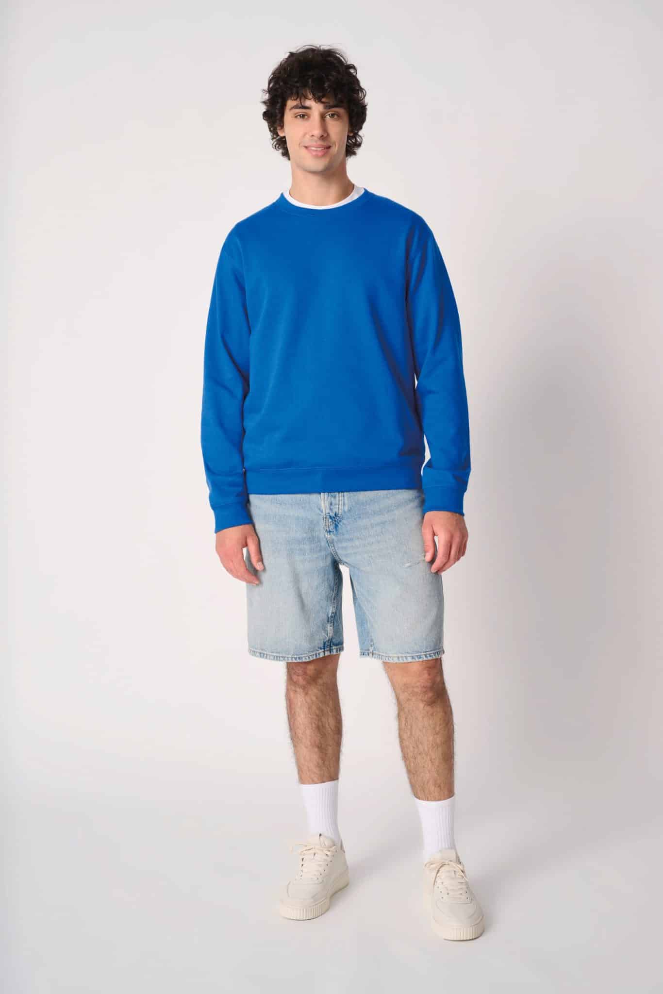Sweat-shirt col rond unisexe iDeal Basic Brand IB400