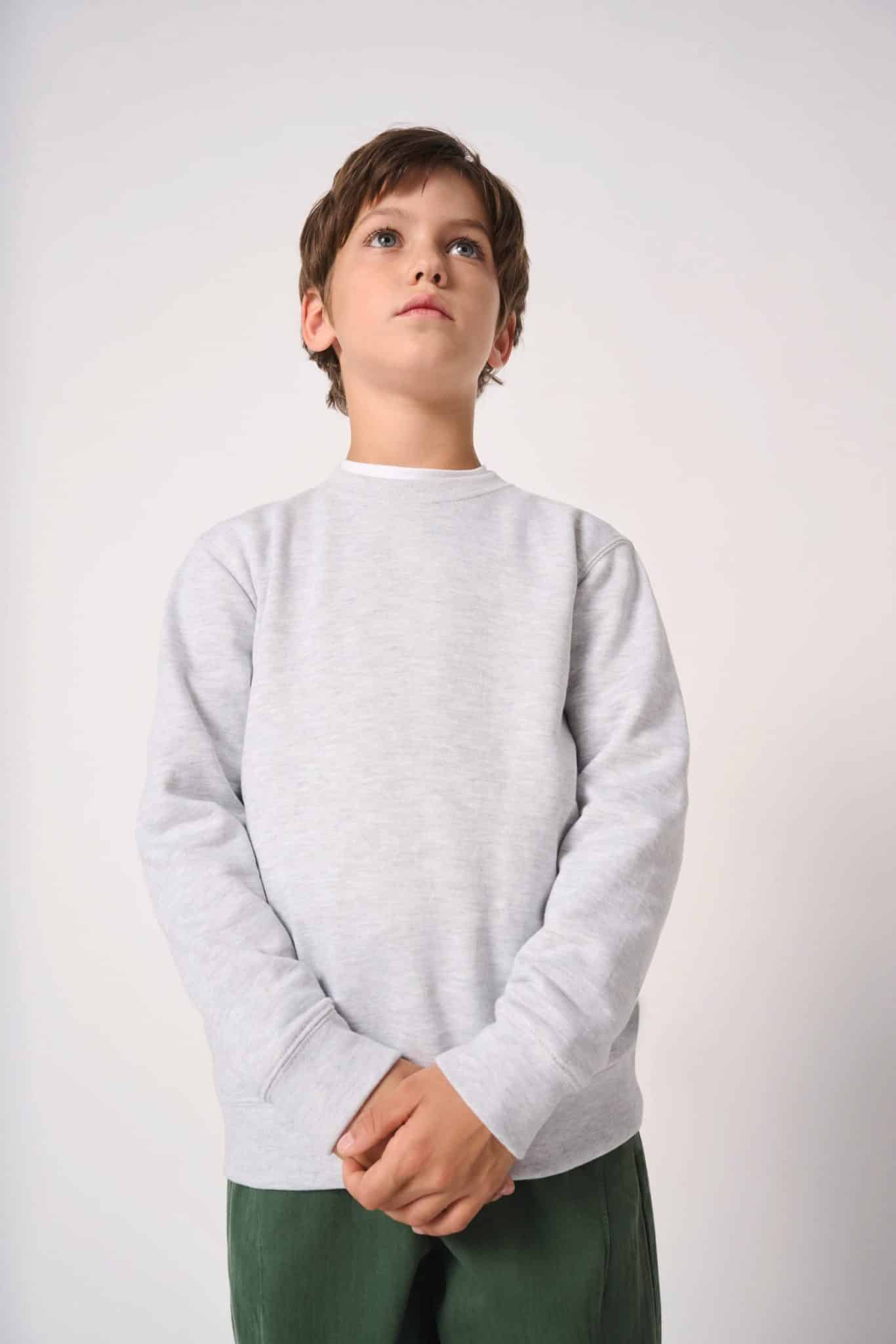 Sweat-shirt col rond enfant iDeal Basic Brand IB401